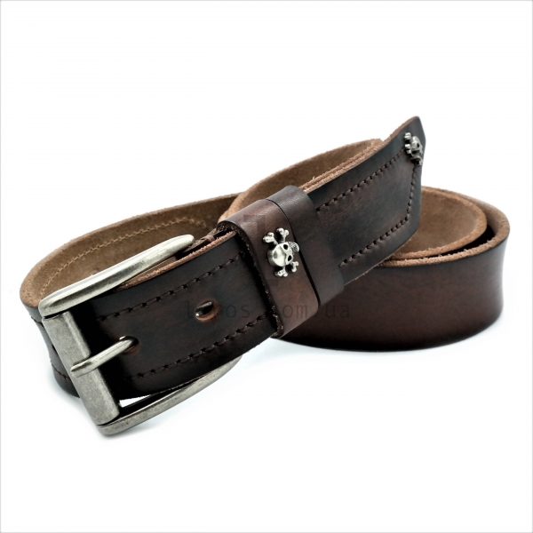 Чоловічий шкіряний ремінь