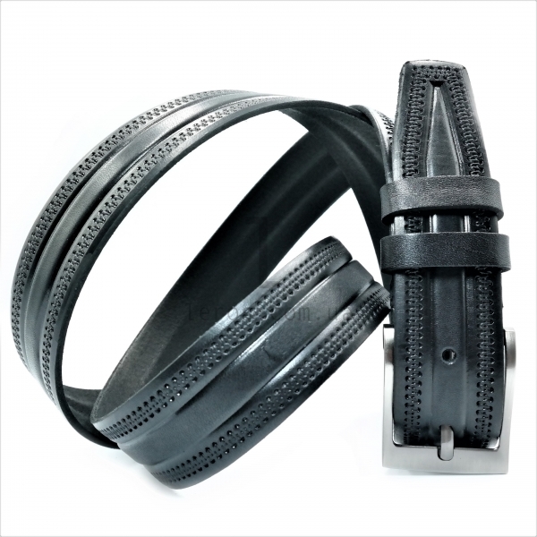 Чоловічий ремінь класичний (шкіра)