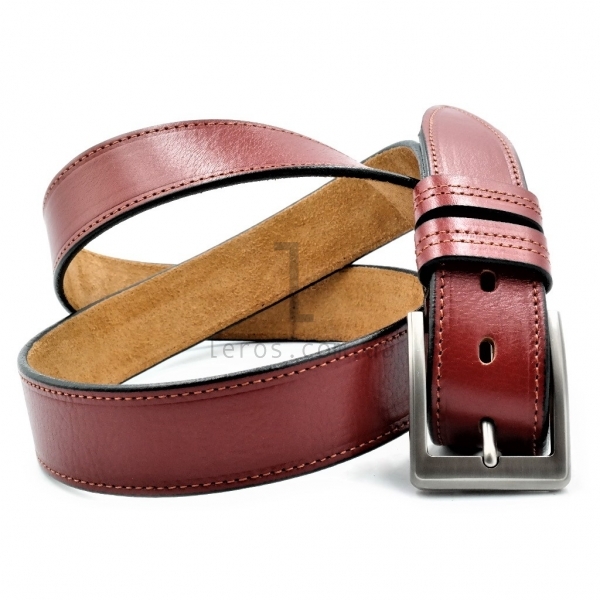 Чоловічий шкіряний ремінь