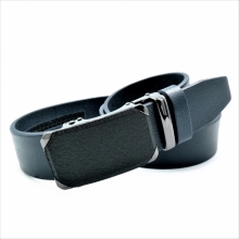 Чоловічий шкіряний ремінь із автоматичною пряжкою