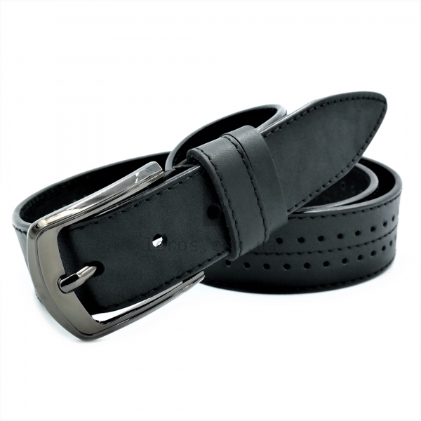 Чоловічий шкіряний ремінь