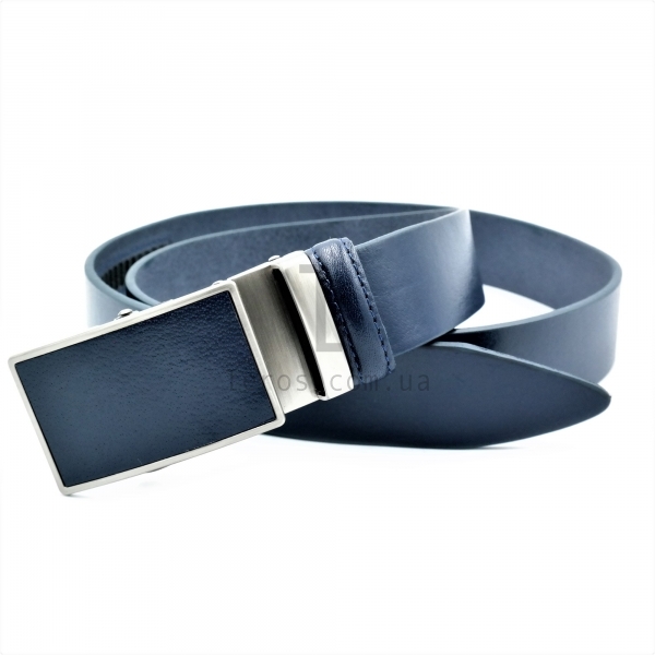 Чоловічий шкіряний ремінь із автоматичною пряжкою