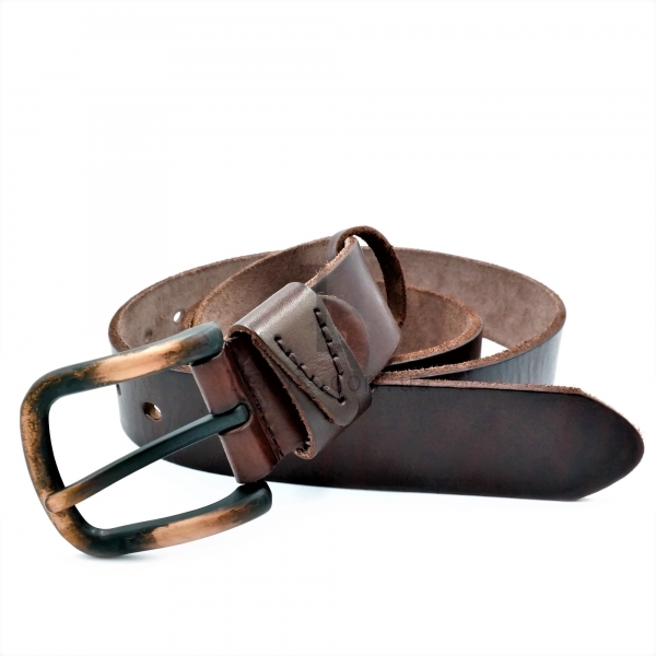 Чоловічий шкіряний ремінь