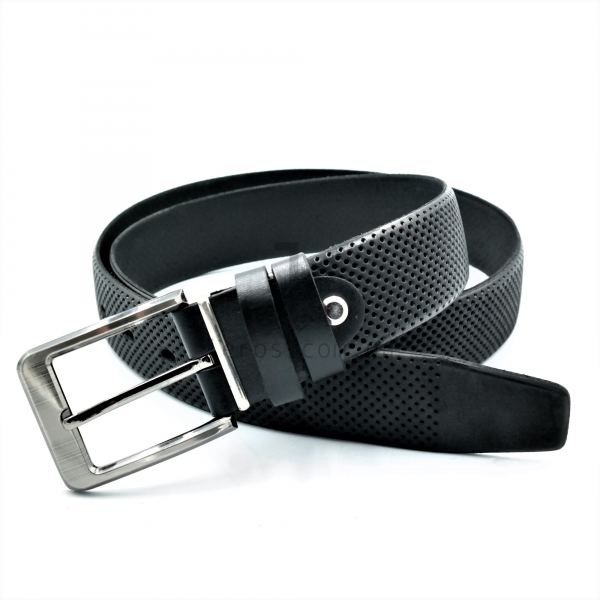 Чоловічий ремінь класичний (шкіра)