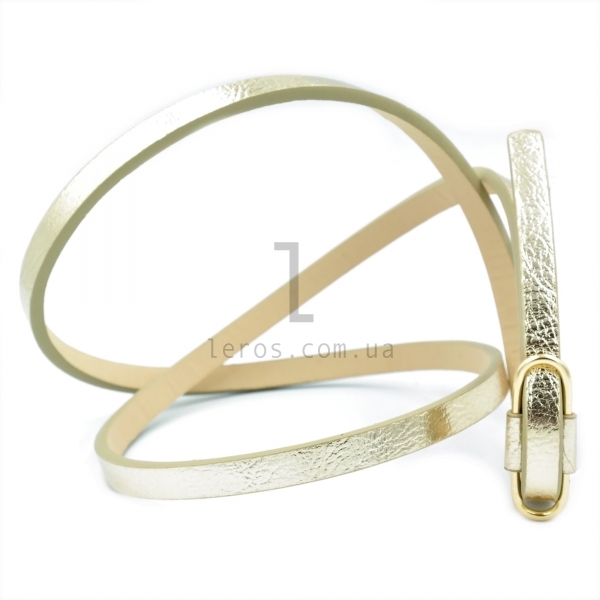 Жіночий ремінь "затискач" (шкір-зам)