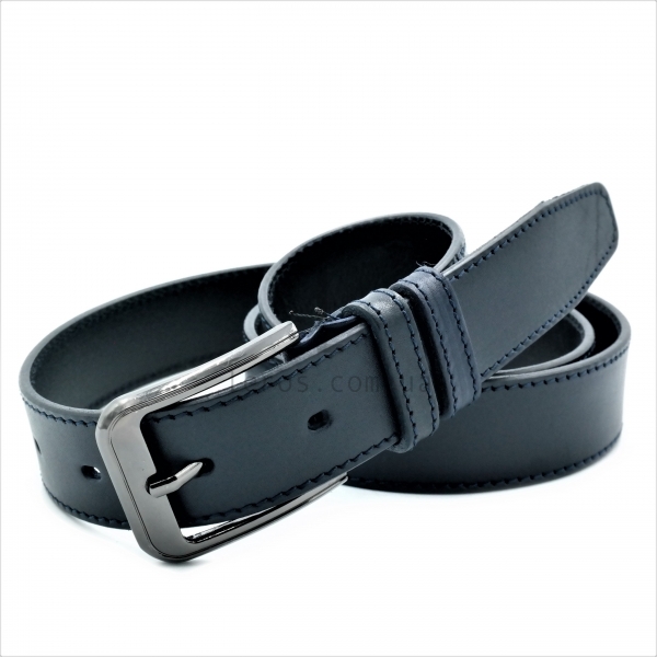 Чоловічий ремінь класичний (шкіра)