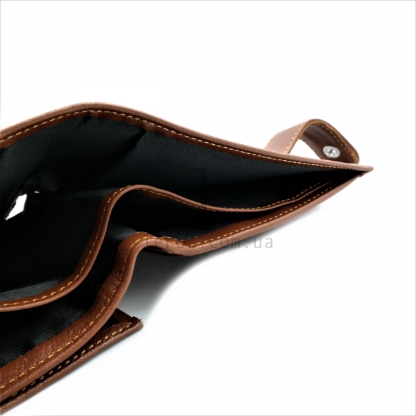 Чоловічий шкіряний гаманець Рудий