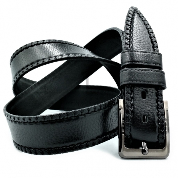 Чоловічий шкіряний ремінь