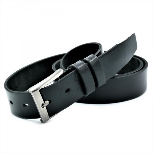Чоловічий ремінь класичний (шкіра)