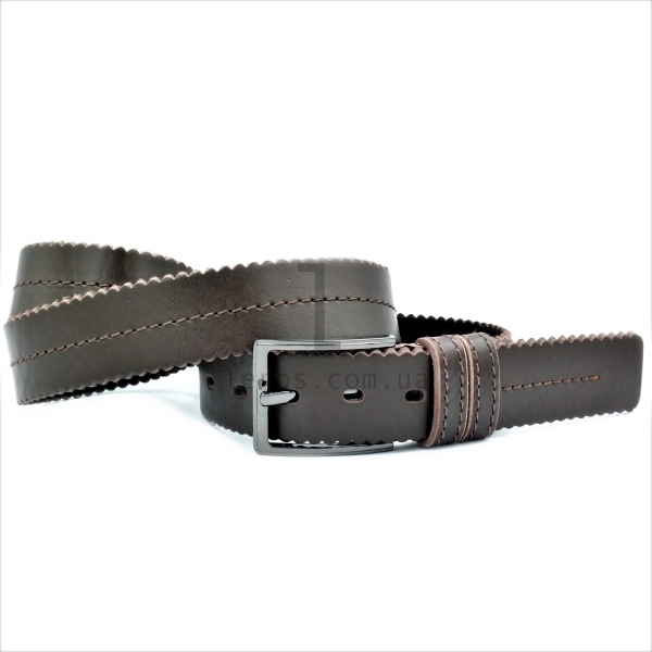 Чоловічий шкіряний ремінь